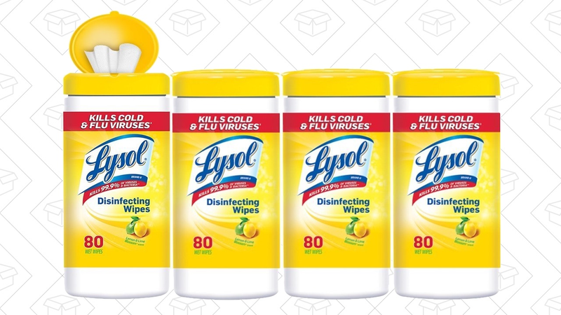 320 Lysol Disinfecting Wipes, $9 after coupon